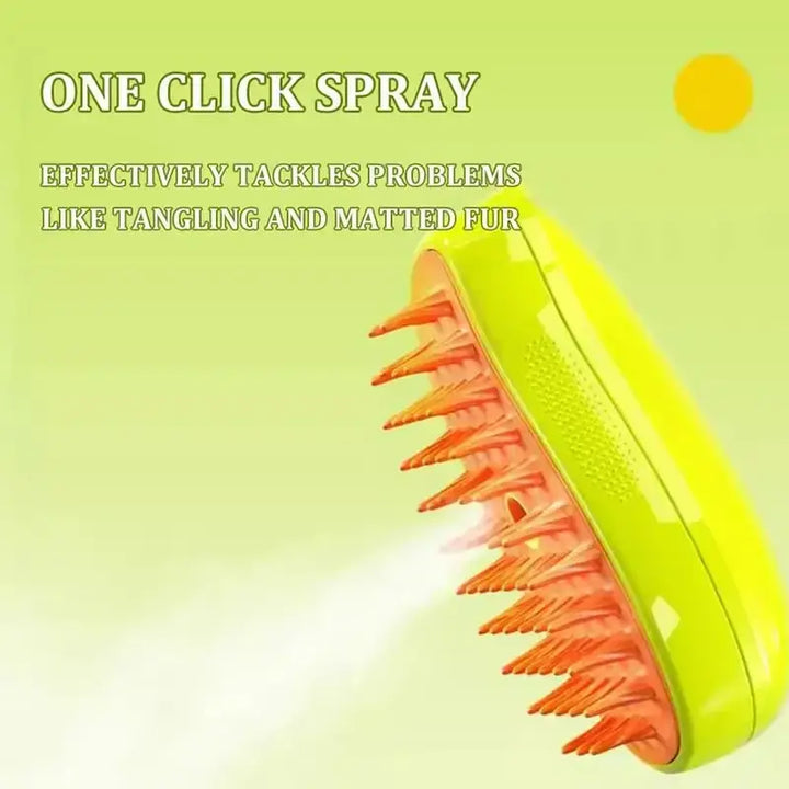 3 in 1 Animal Pet Hair Removal Steamer Brush