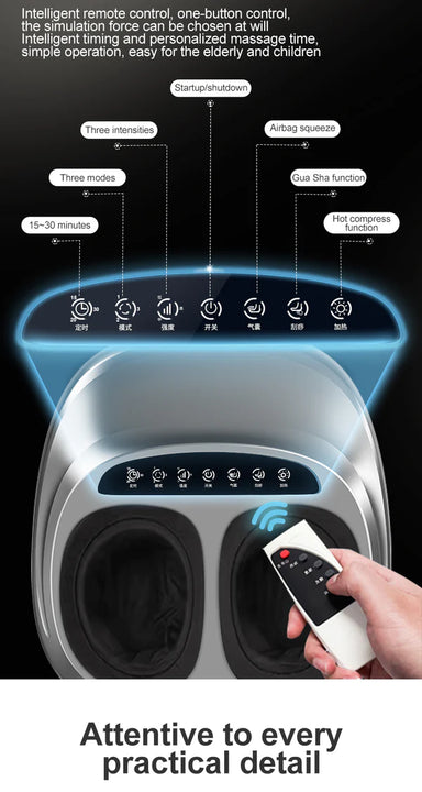 Electric Foot Massager Heating Therapy